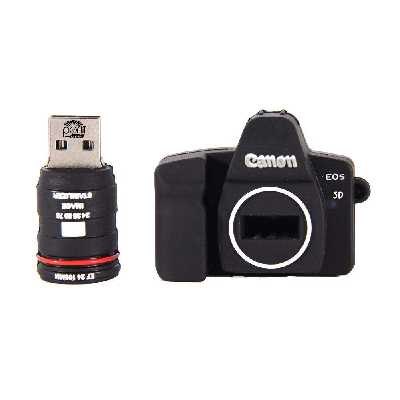 فلش مموری پرلیت یو اس بی طرح دوربین عکاسی مدل P1 ظرفیت 128 گیگابایت