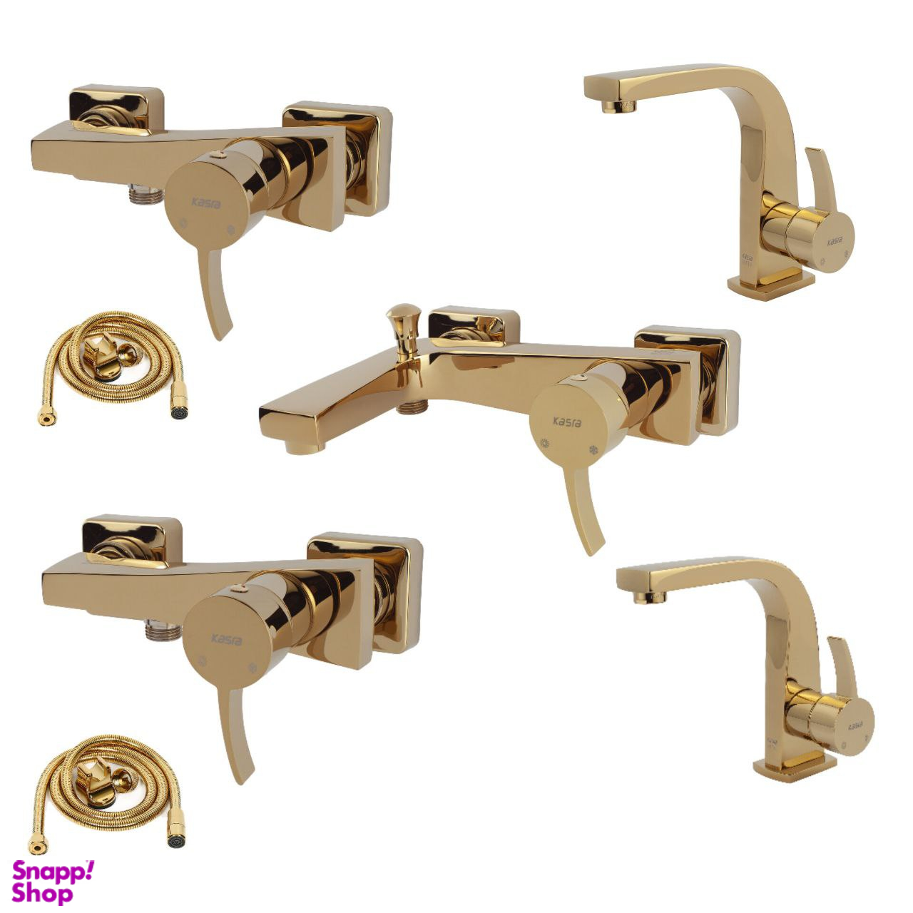 ست شیرآلات کسری مدل فیورنزو مجموعه 7 عددی