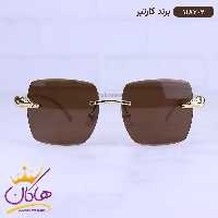 عینک آفتابی مردانه کارتیر فلزی فریم لس 1182/2