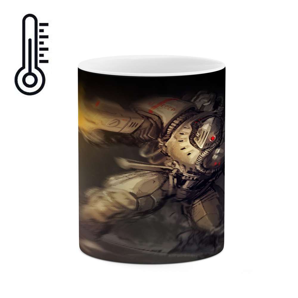 ماگ حرارتی کاکتی طرح فانتزی مدل mgh17699