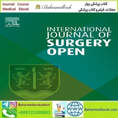 International Journal of Surgery Open Volume 50 to 61 2023 TR