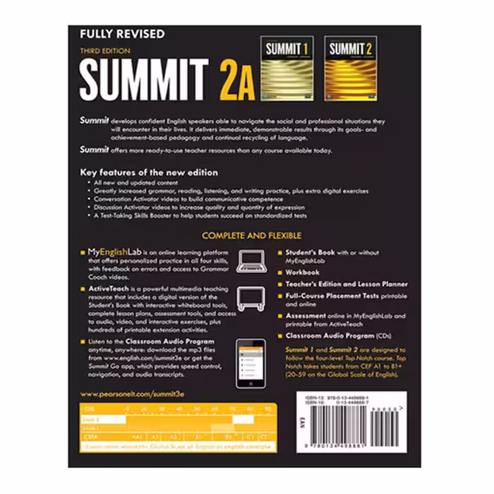کتاب Summit 2A اثر Joan Saslow And Allen Ascher انتشارات اشتیاق نور