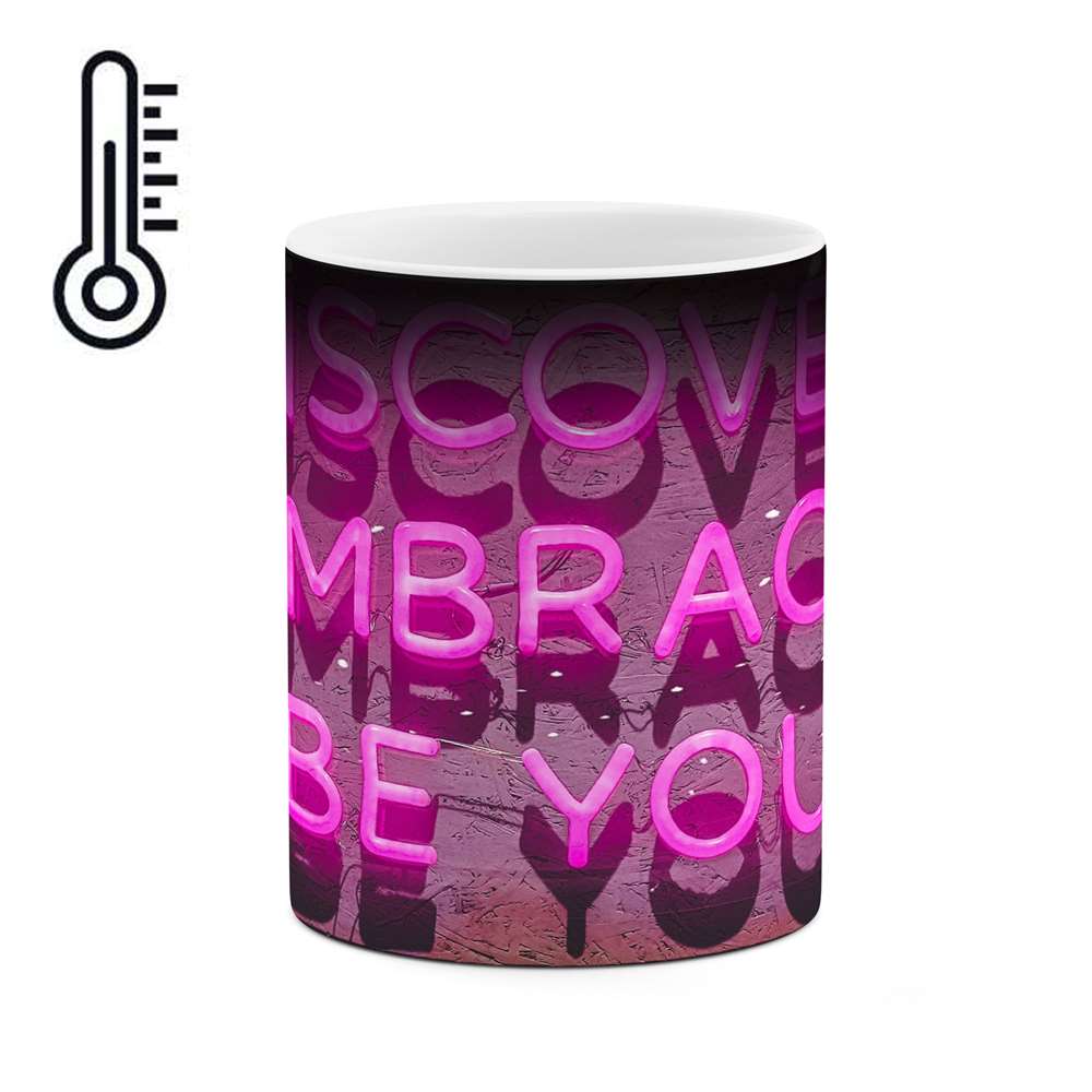 ماگ حرارتی طرح نوشته انگیزشی مدل mgph11370