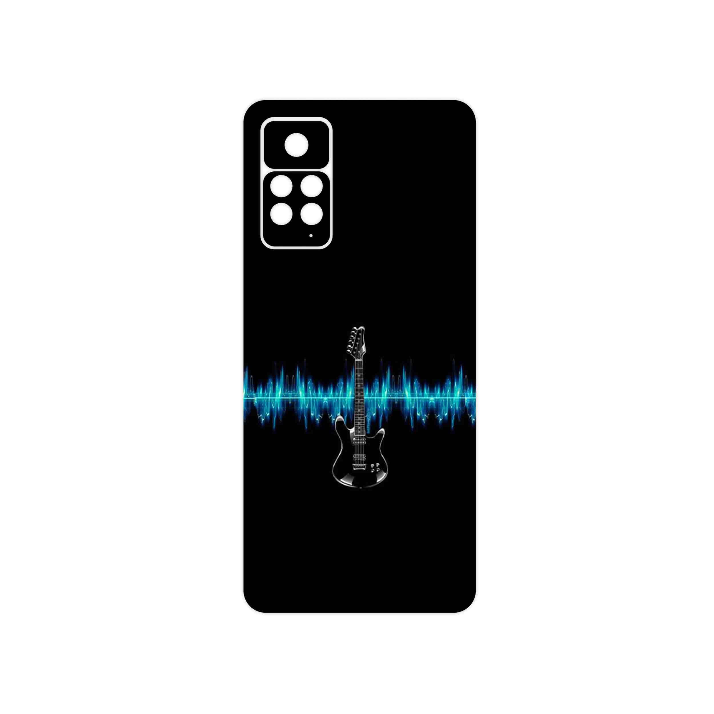برچسب پوششی ماهوت مدل Electric Guitar مناسب برای گوشی موبایل شیائومی Redmi Note 11 Pro