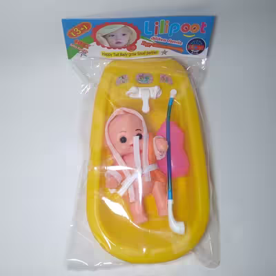 عروسک حمام طرح بی بی وان کد DBS_10169