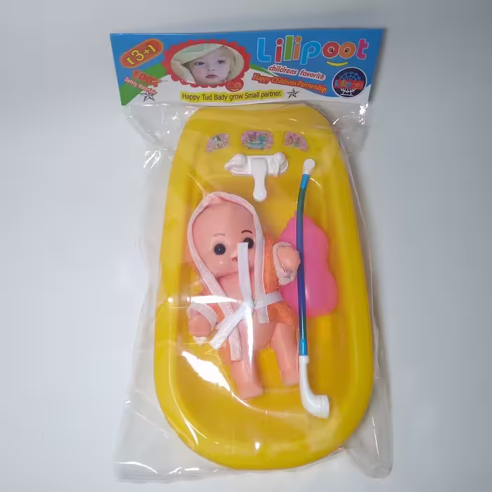 عروسک حمام طرح بی بی وان کد DBS_10169