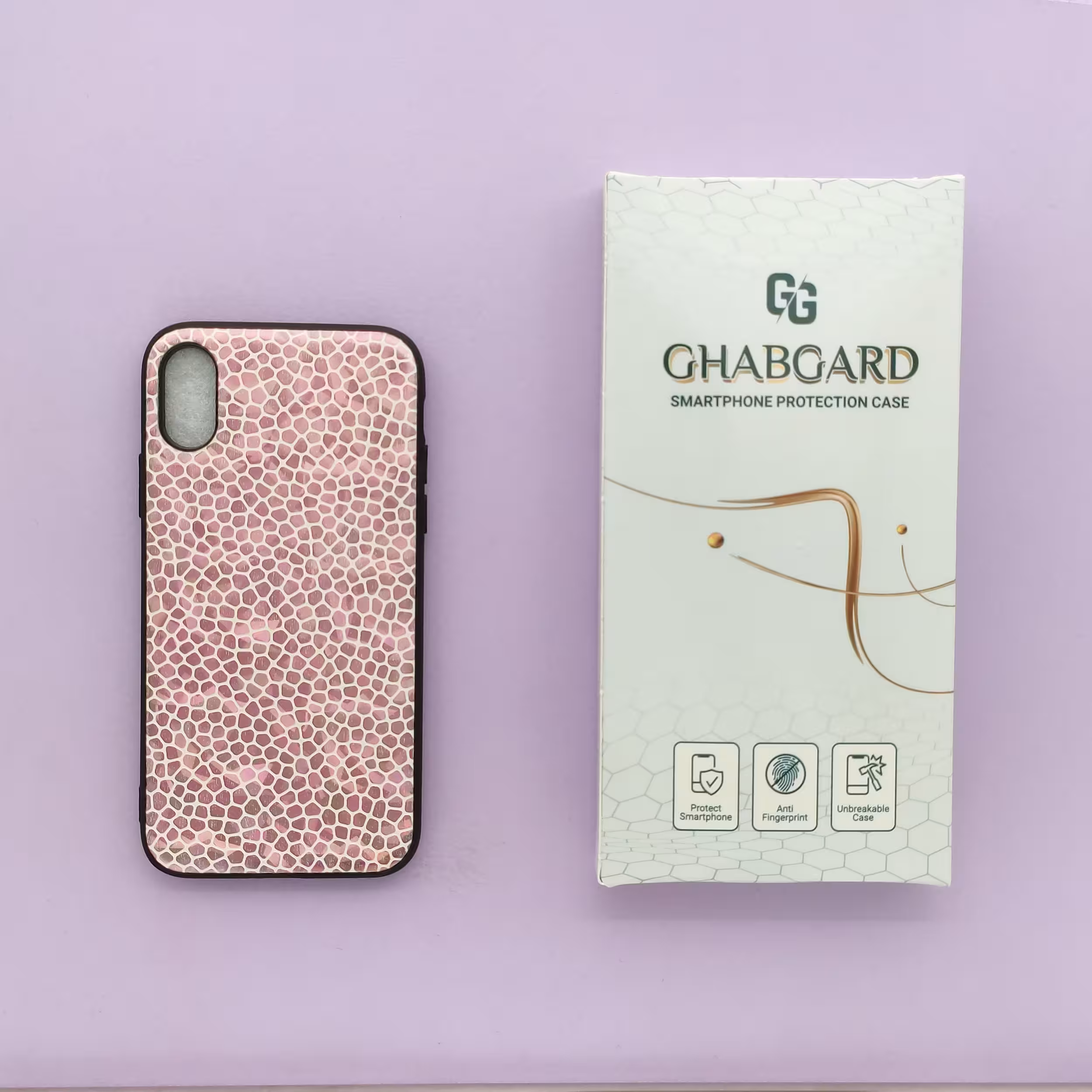 کاور قاب گارد مدل ساده مناسب برای گوشی موبایل اپل iphone x\xs 