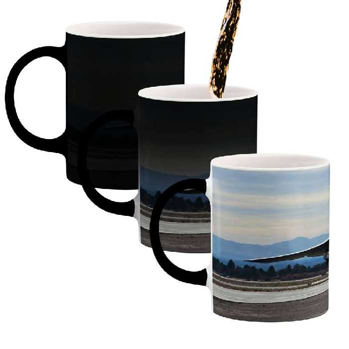 ماگ حرارتی طرح هواپیمای جنگنده مدل mgh10605