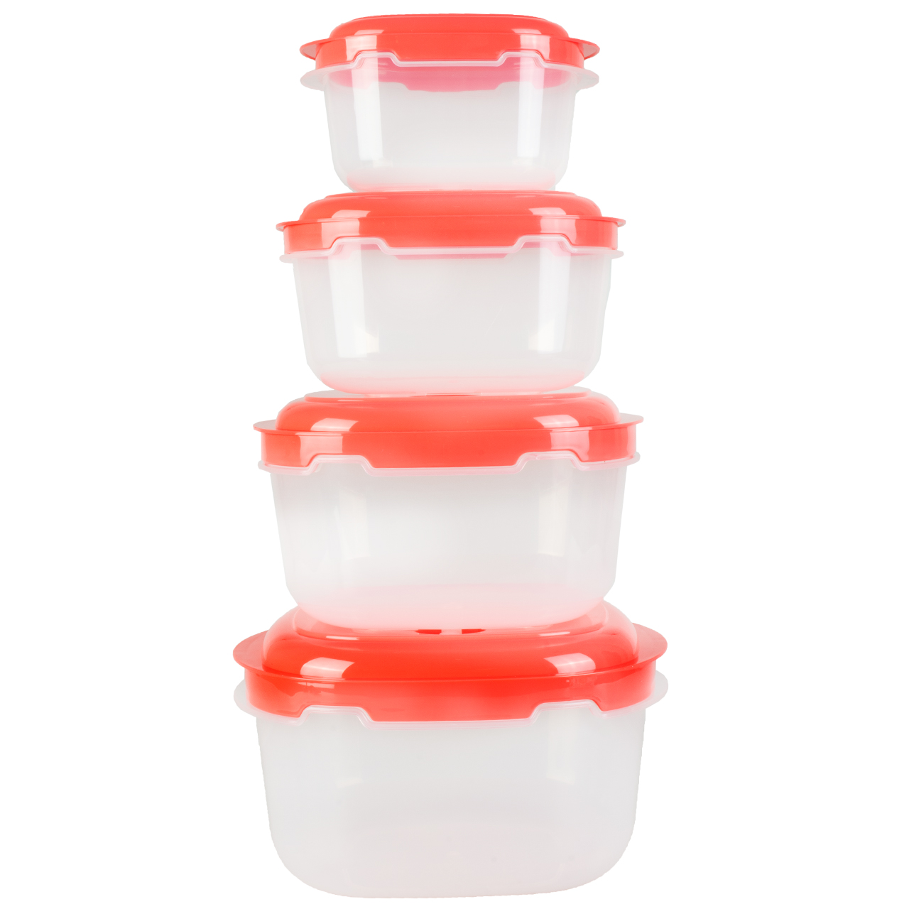 ست 4 تکه ظروف نگهدارنده پولینیک کد 121