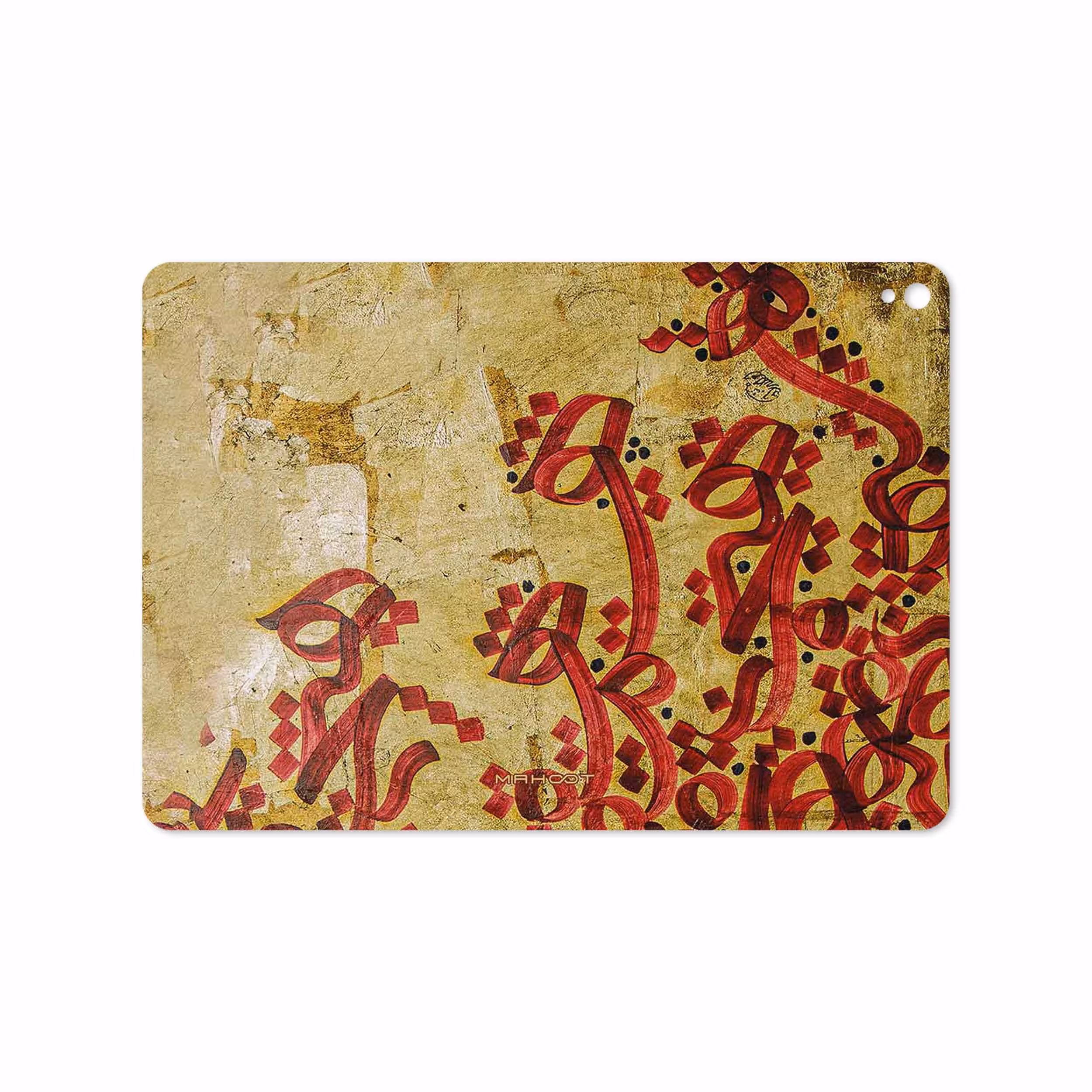 برچسب پوششی ماهوت مدل Nastaliq-5 مناسب برای تبلت اپل iPad Pro 9.7 2016 A1673