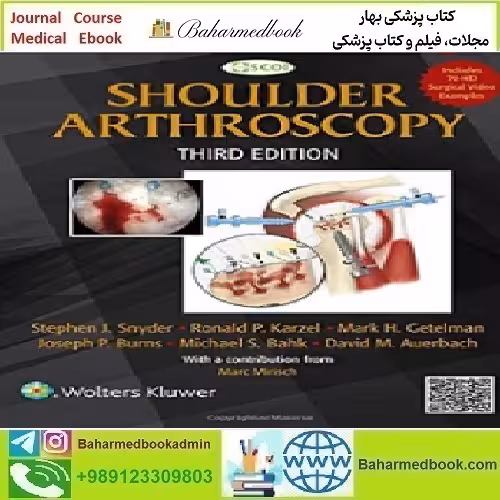 Shoulder Arthroscopy 2015 TRUE PDF price 1€ - کتاب پزشکی بهار