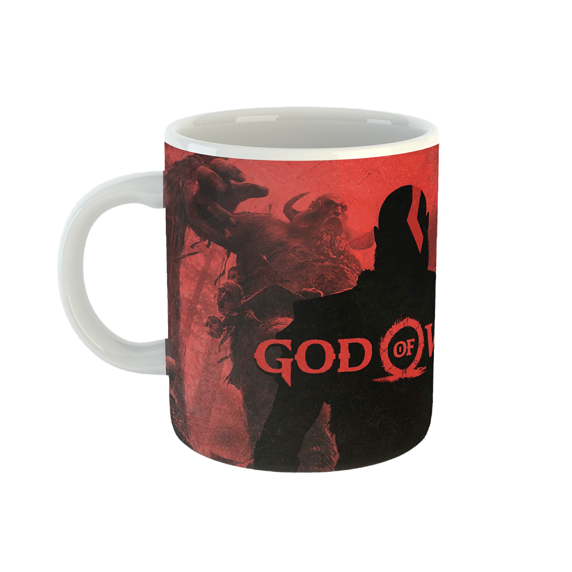 ماگ طرح بازی خدای جنگ مدل god of war کد 06