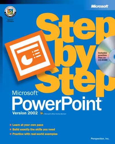 خرید و دانلود نسخه کامل کتاب Step By Step: Microsoft PowerPoint Version 2002