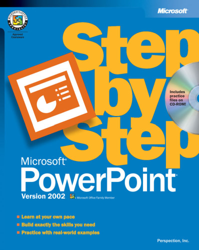 خرید و دانلود نسخه کامل کتاب Step By Step: Microsoft PowerPoint Version 2002
