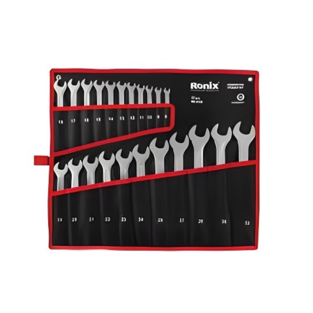 مجموعه آچار سری 22 عددی یکسر تخت یکسر رینگ رونیکس مدل RH-2159