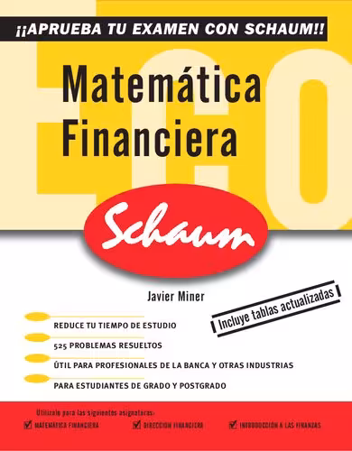 خرید و دانلود نسخه کامل کتاب Matemática financiera