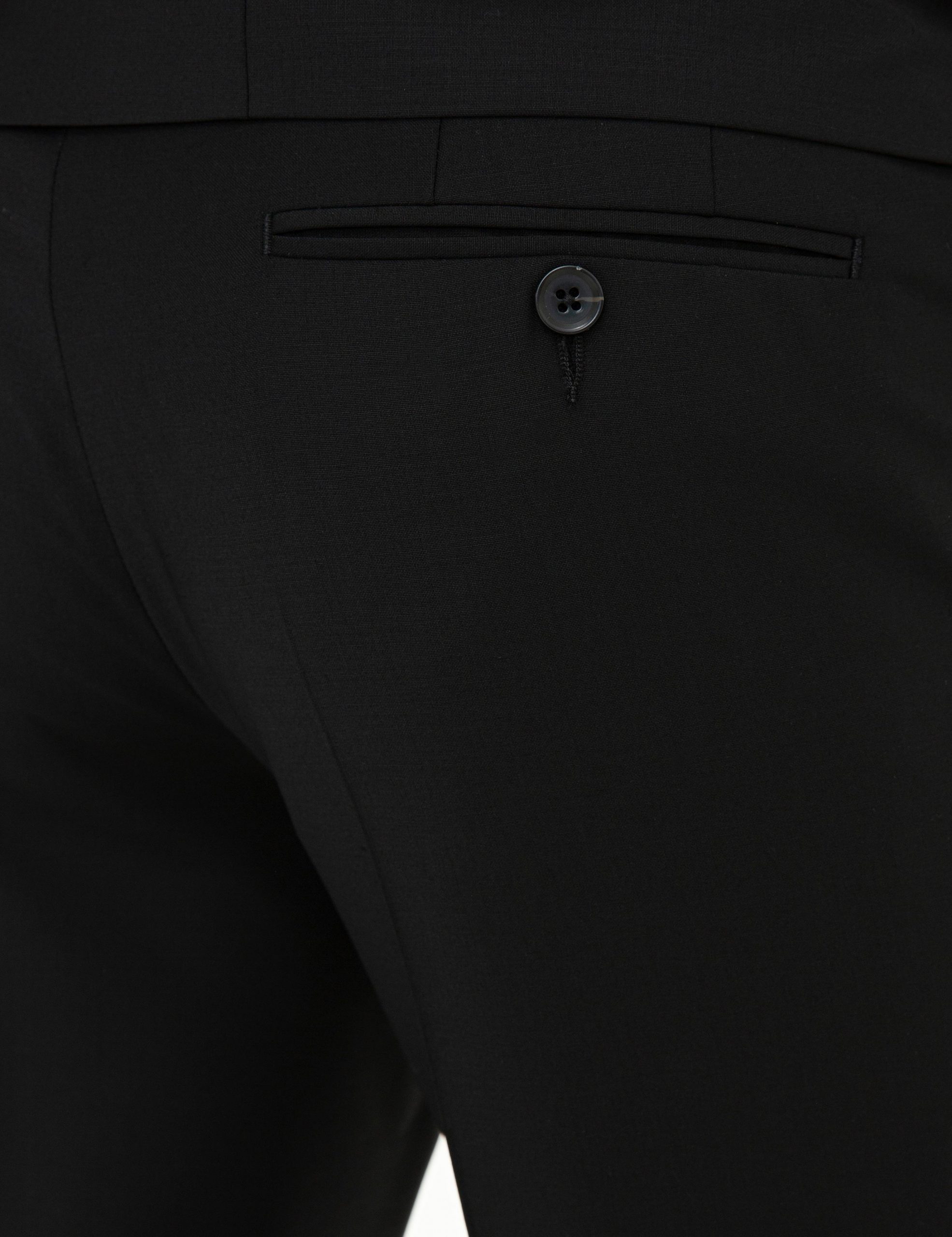 کت و شلوار مردانه مشکی کاشارل