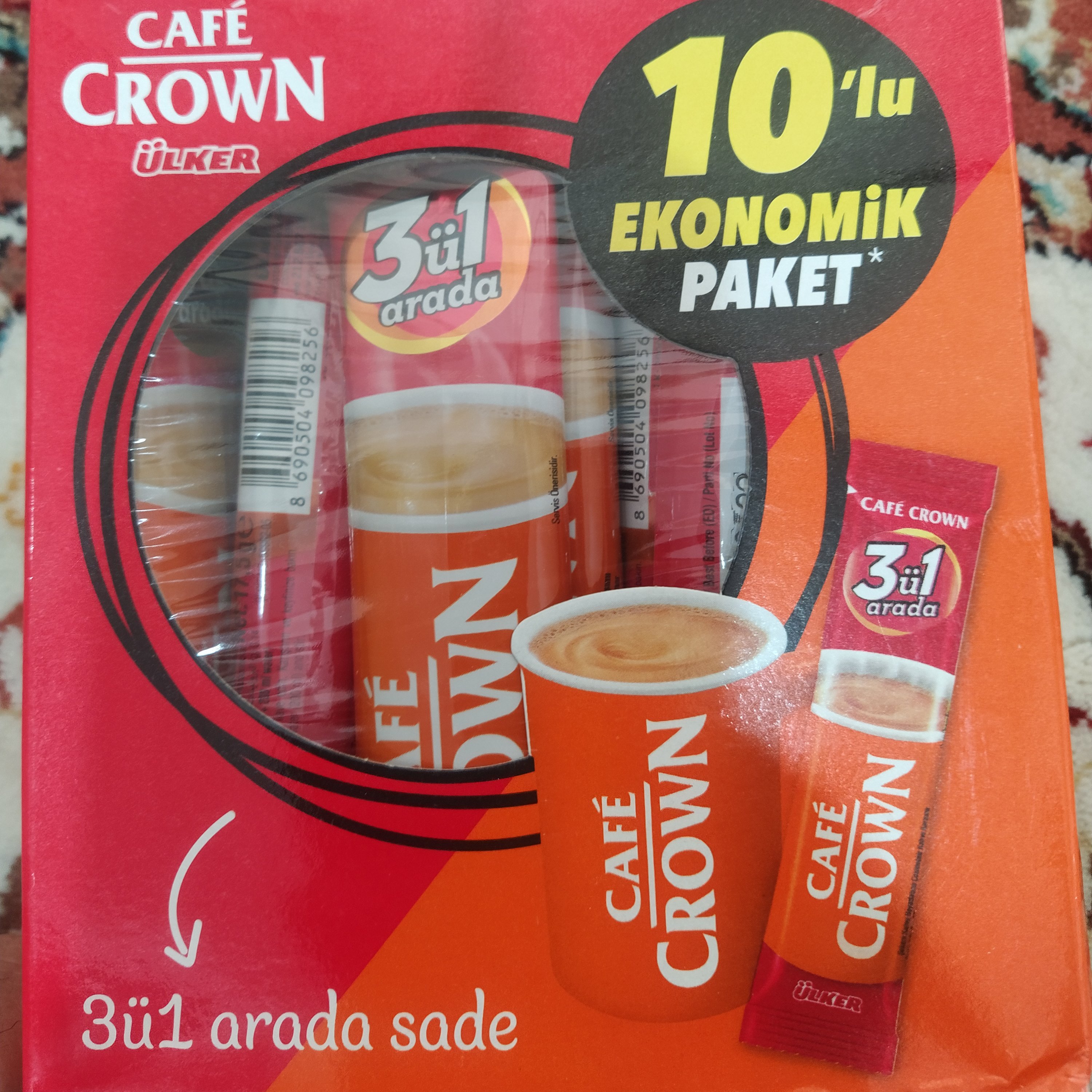 قهوه ساشه بسته 10عددی 3ü1