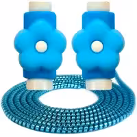 محافظ کابل رینیکا مدل Blue Flowers 03 مجموعه 3 عددی