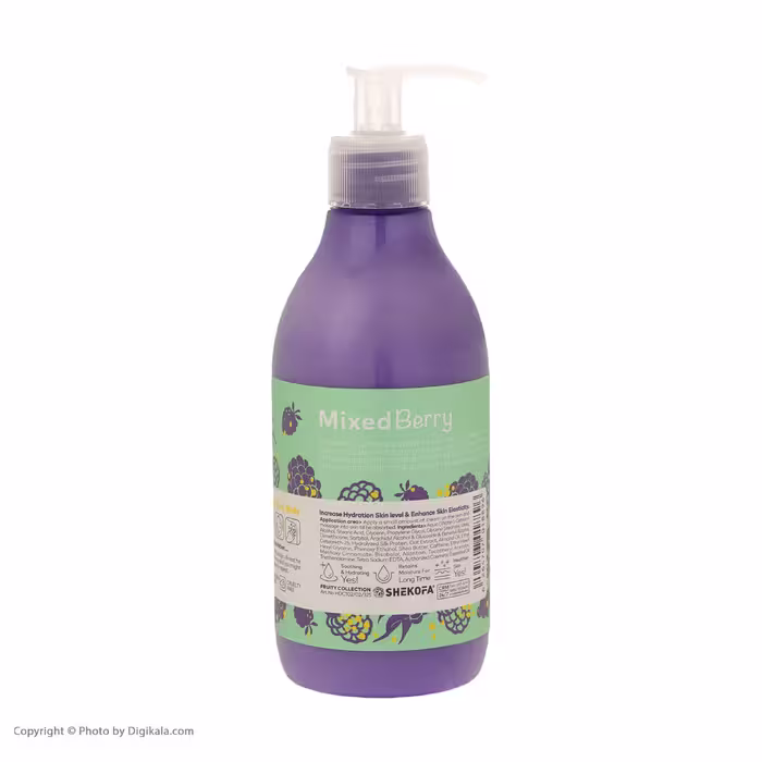 کرم آبرسان هندولوژی مدل Mixed Berry حجم 375 میلی لیتر