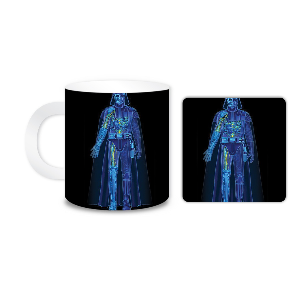  ماگ مدل جنگ ستارگان کد 1049 به همراه زیر لیوانی