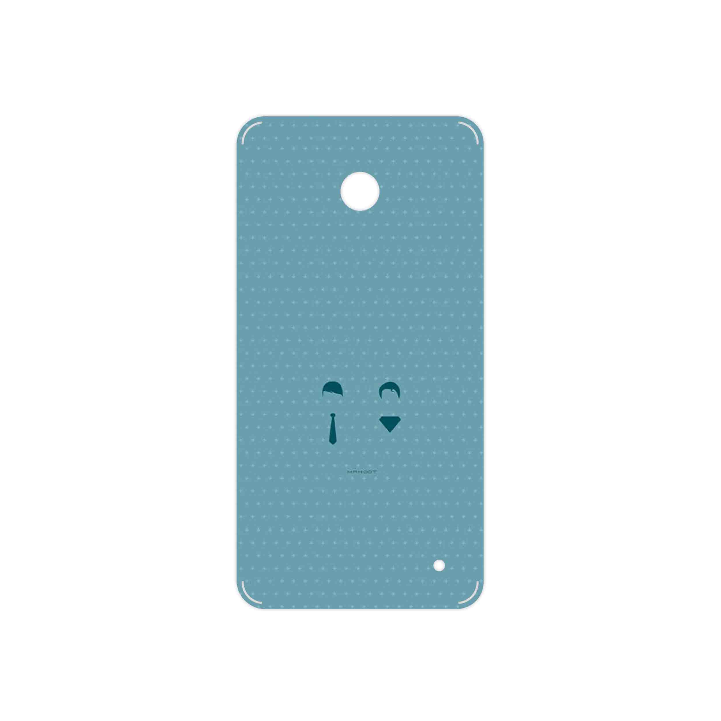 برچسب پوششی ماهوت مدل Minimal Miss and Mister مناسب برای گوشی موبایل نوکیا Lumia 630