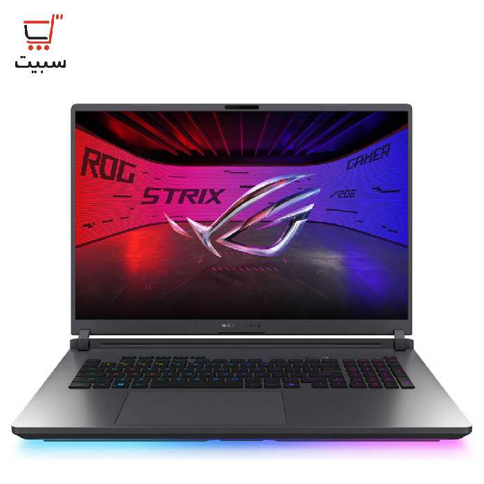 لپ تاپ 18 اینچی گیمینگ ایسوس مدل ROG Strix G18 2025 G815JPR i9 14900HX 32G 3T SSD 8G RTX 5070 WQXGA