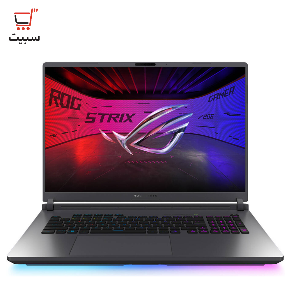 لپ تاپ 18 اینچی گیمینگ ایسوس مدل ROG Strix G18 2025 G815JPR i9 14900HX 32G 3T SSD 8G RTX 5070 WQXGA