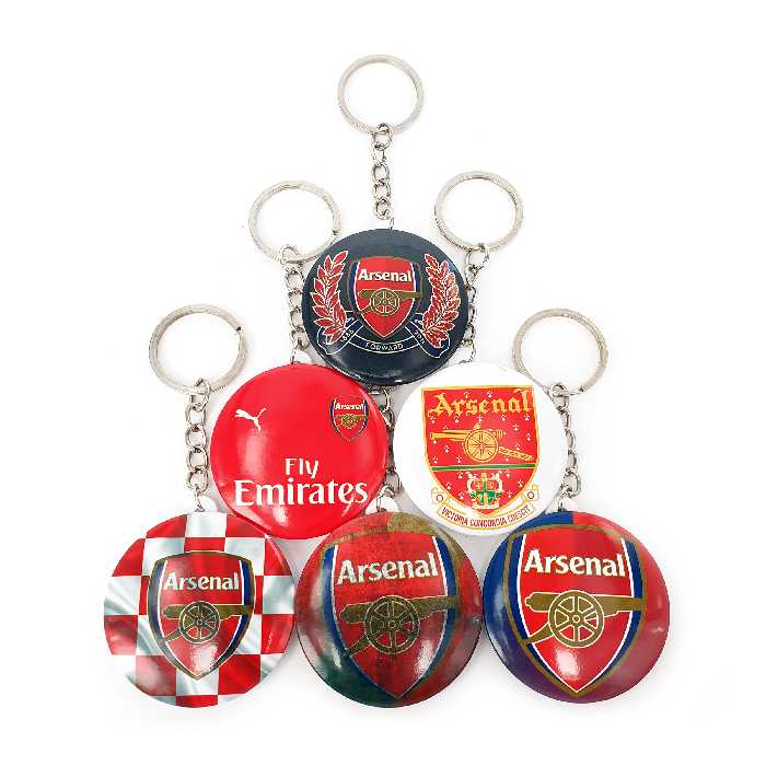 جاکلیدی خندالو طرح باشگاه آرسنال کد 82A مجموعه 6 عددی