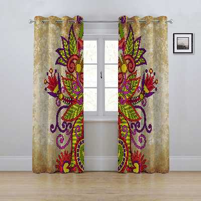 پرده مدل پانچی سایز 280x145 سانتی متر