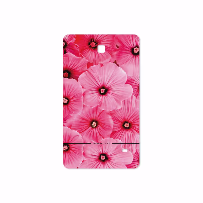 برچسب پوششی ماهوت مدل Pink-Flower مناسب برای تبلت سامسونگ Galaxy Tab 4 7.0 2014 T230