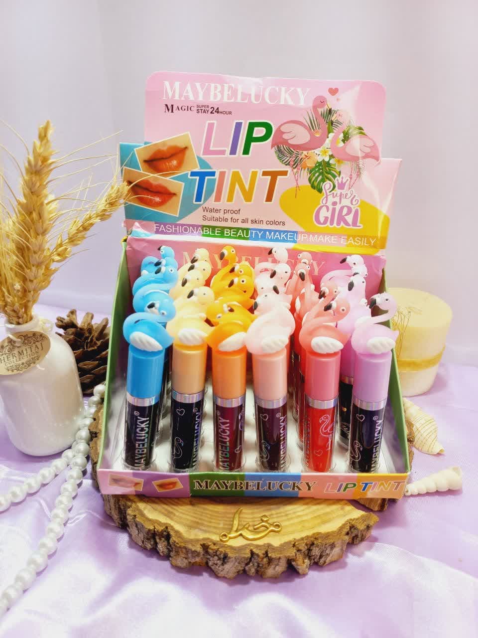 تینت لب ضد آب 24 ساعته طرح اردک مجیک MAGIC کد LC040