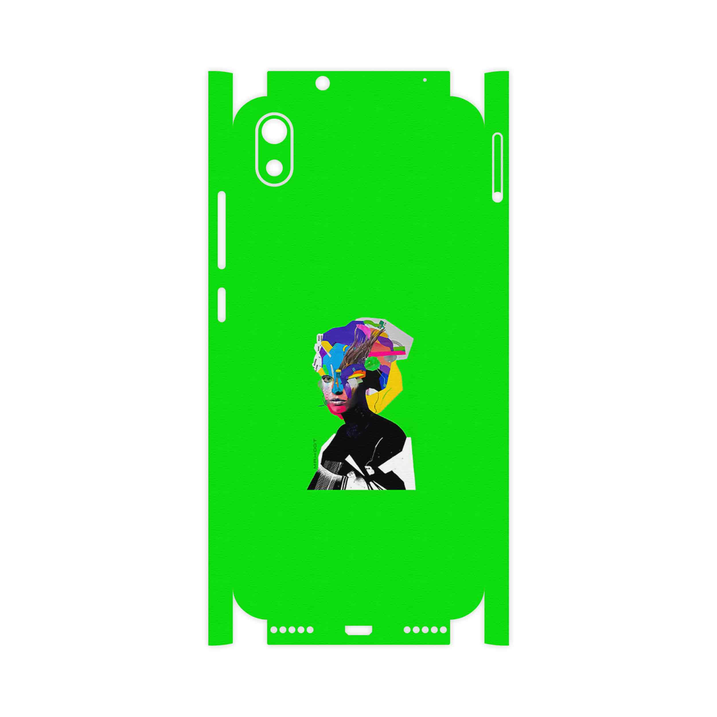 برچسب پوششی ماهوت مدل Collage of Women Portrait 3-FullSkin مناسب برای گوشی موبایل شیائومی Redmi 7A