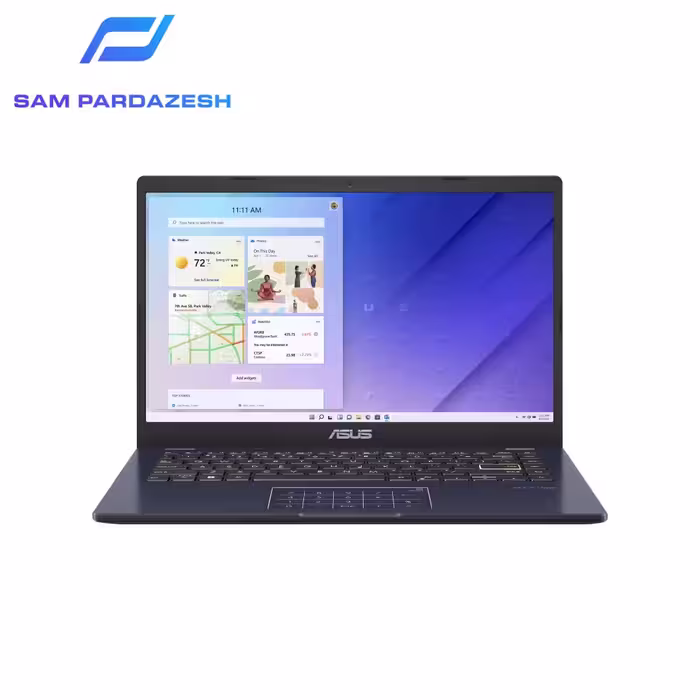 لپ تاپ ایسوس Vivobook Go 14 مدل E410KA با پردازنده Celeron N4500، رم 4GB، حافظه 64GB eMMC و 128GB SSD، گرافیک Intel.