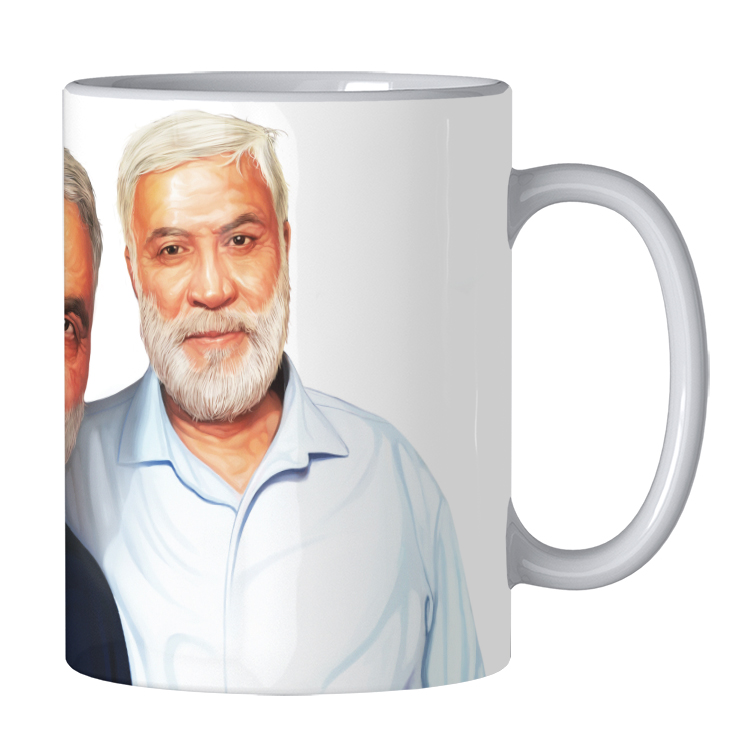 ماگ طرح سردار سلیمانی مدل 045