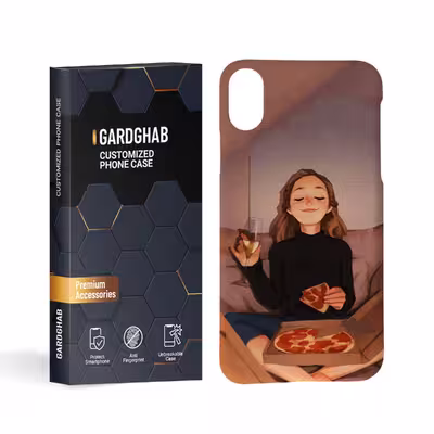 کاور گارد قاب مدل دخترانه مناسب برای گوشی موبایل اپل iphone x xs