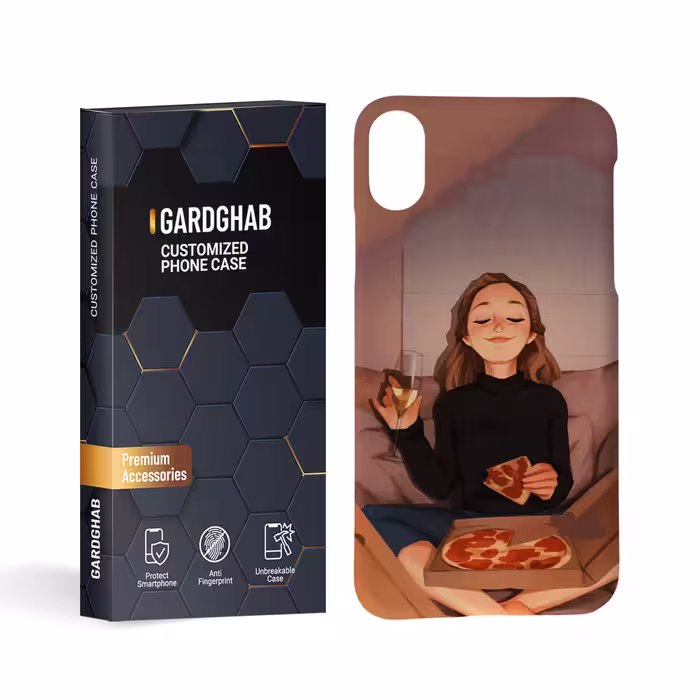کاور گارد قاب مدل دخترانه مناسب برای گوشی موبایل اپل iphone x xs