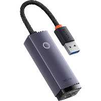هاب مبدل USB به RJ45 باسئوس مدل Lite WKQX000113 - خانه وب قم - براکالا