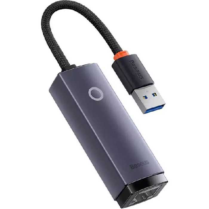 هاب مبدل USB به RJ45 باسئوس مدل Lite WKQX000113 - خانه وب قم - براکالا