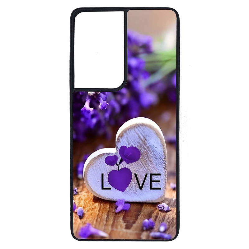 کاور طرح قلبی کد G-001 مناسب برای گوشی موبایل سامسونگ Galaxy S21 Ultra | دیجی قاب دونی