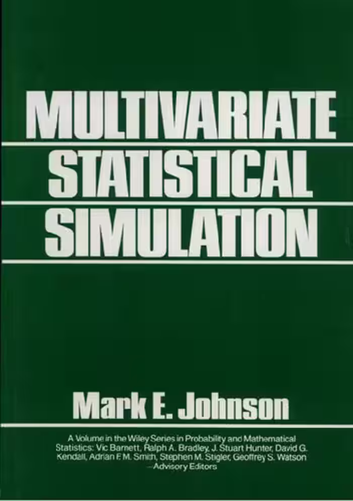 خرید و دانلود نسخه کامل کتاب Multivariate Statistical Simulation: A Guide to Selecting and Generating Continuous Multivariate Distributions