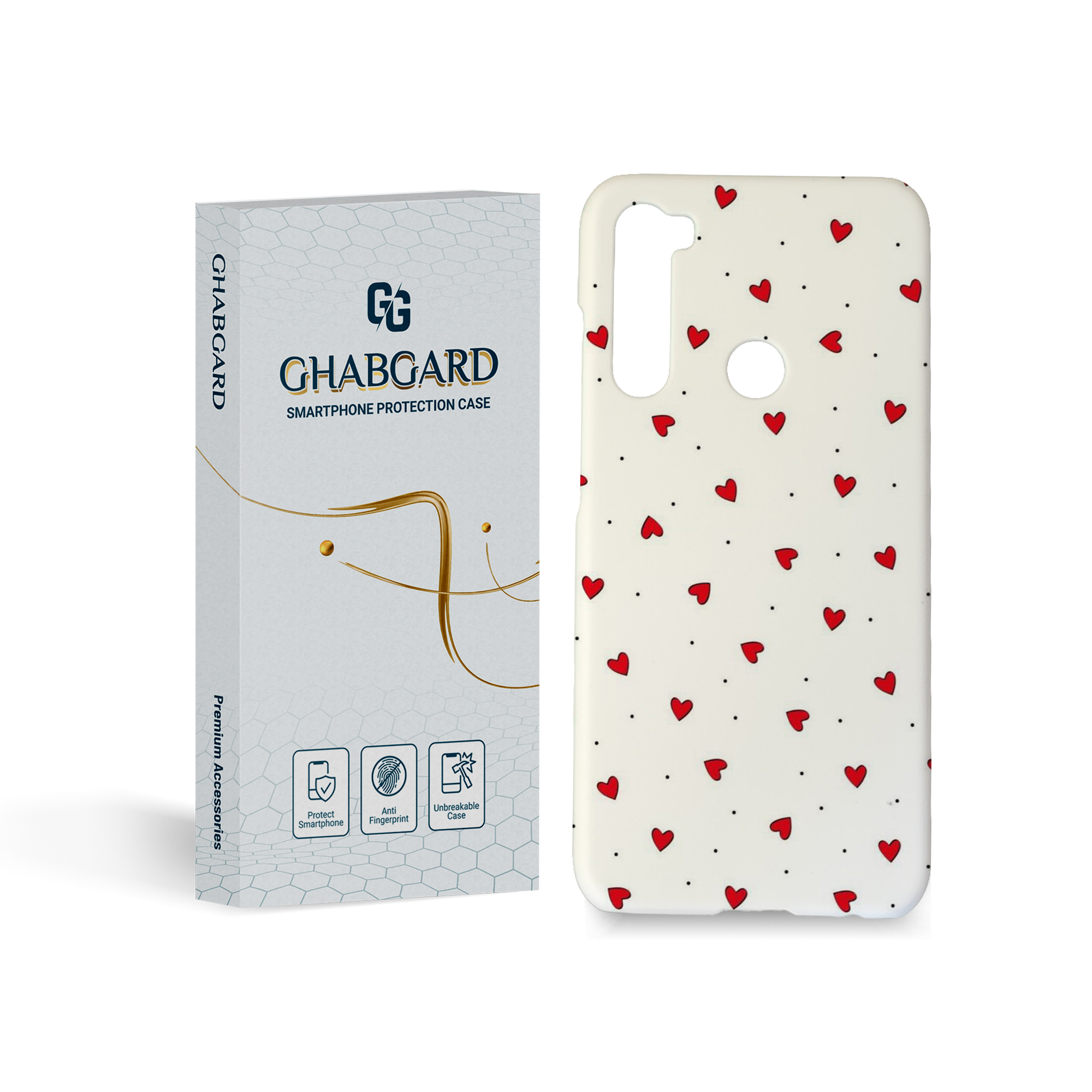  کاور قاب گارد مدل ساده مناسب برای گوشی موبایل شیائومی Mi note 8