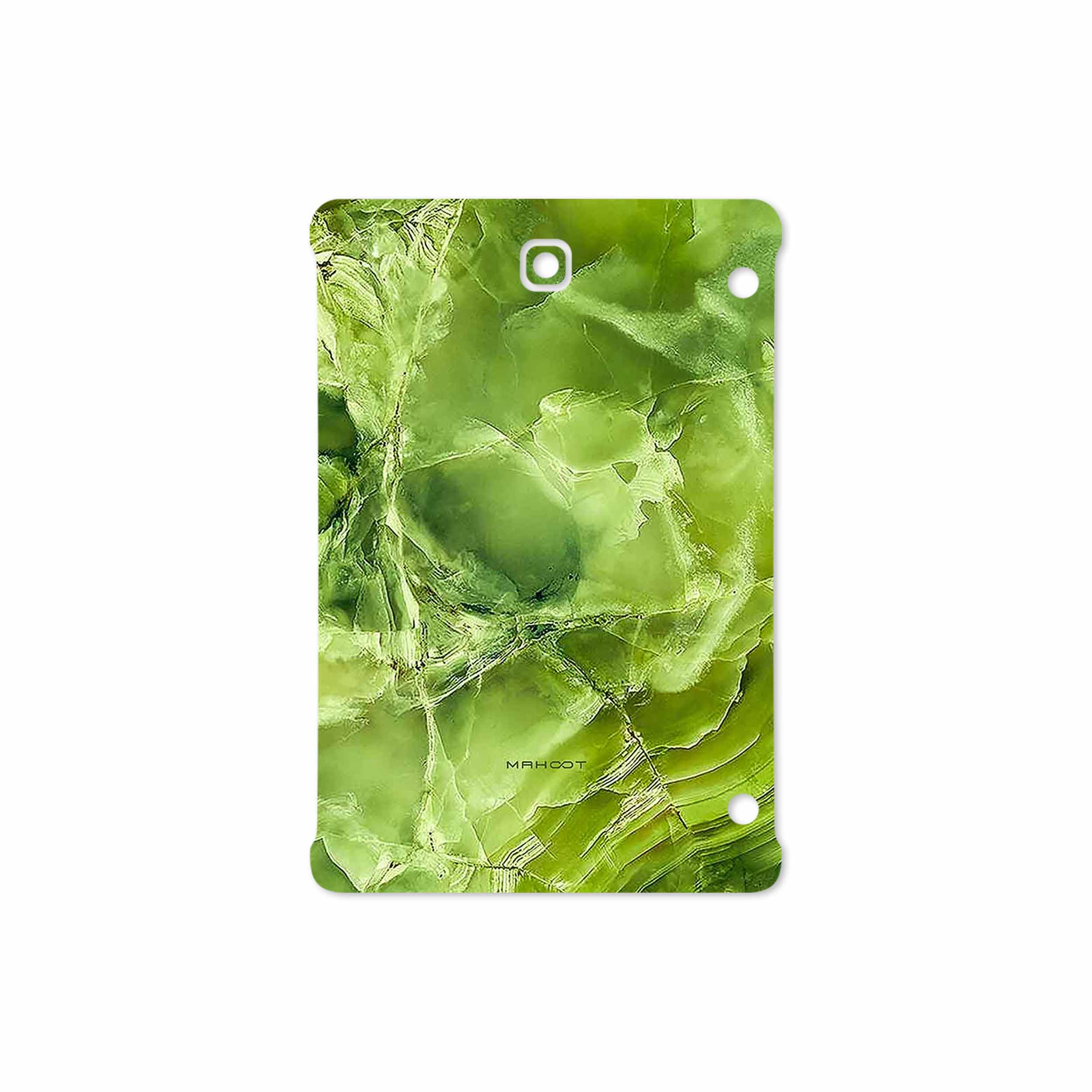برچسب پوششی ماهوت مدل Green Crystal Marble مناسب برای تبلت سامسونگ Galaxy Tab S2 8.0 2015 T715