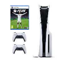 کنسول بازی سونی PlayStation 5 Slim ظرفیت 1 ترابایت | همراه دسته اضافه   بازی FC 25 - ظرفیت 3