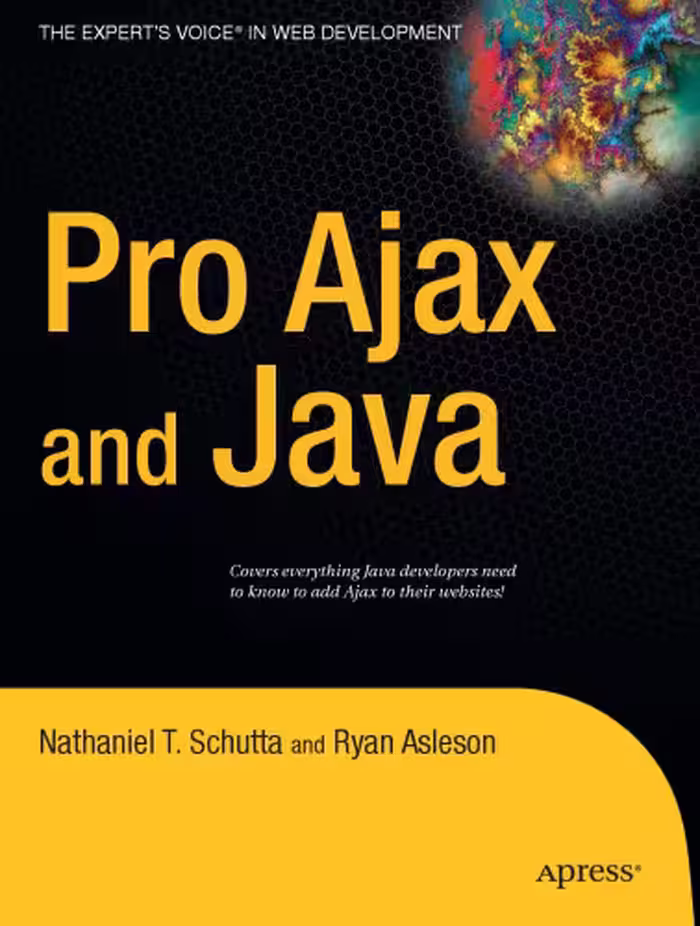 خرید و دانلود نسخه کامل کتاب Pro Ajax and Java (Pro)