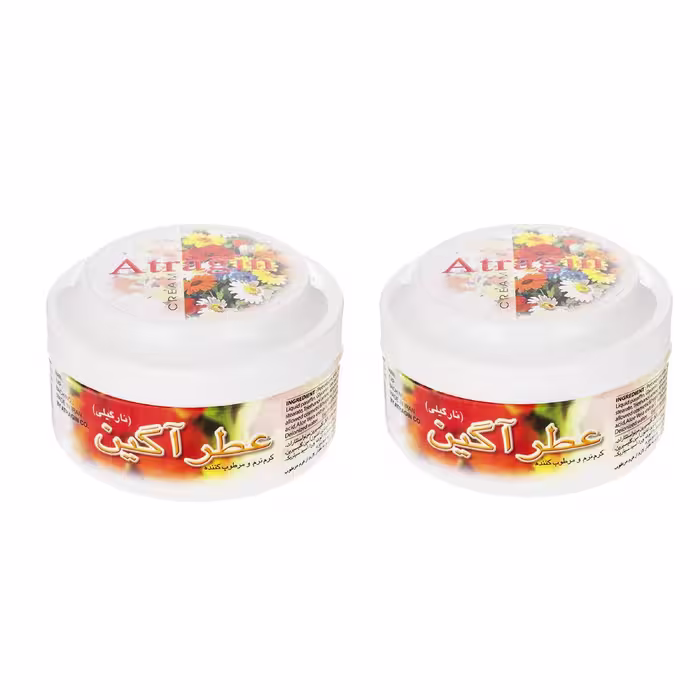 کرم مرطوب کننده عطرآگین مدل نارگیل حجم 200 میلی لیتر مجموعه 2 عددی