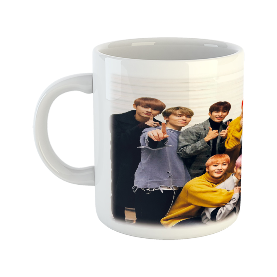ماگ طرح گروه SEVENTEEN سونتین مدل SVT01