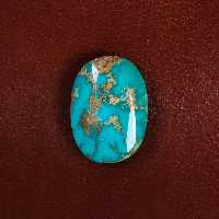 نگین فیروزه شجری کد 22464 - جواهری مشاهیر