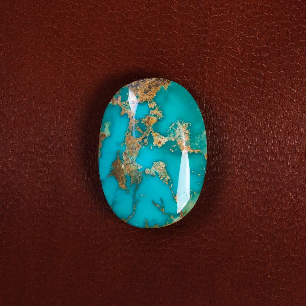 نگین فیروزه شجری کد 22464 - جواهری مشاهیر