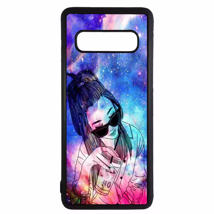 کاور طرح دختر کد 11050646 مناسب برای گوشی موبایل سامسونگ galaxy s10